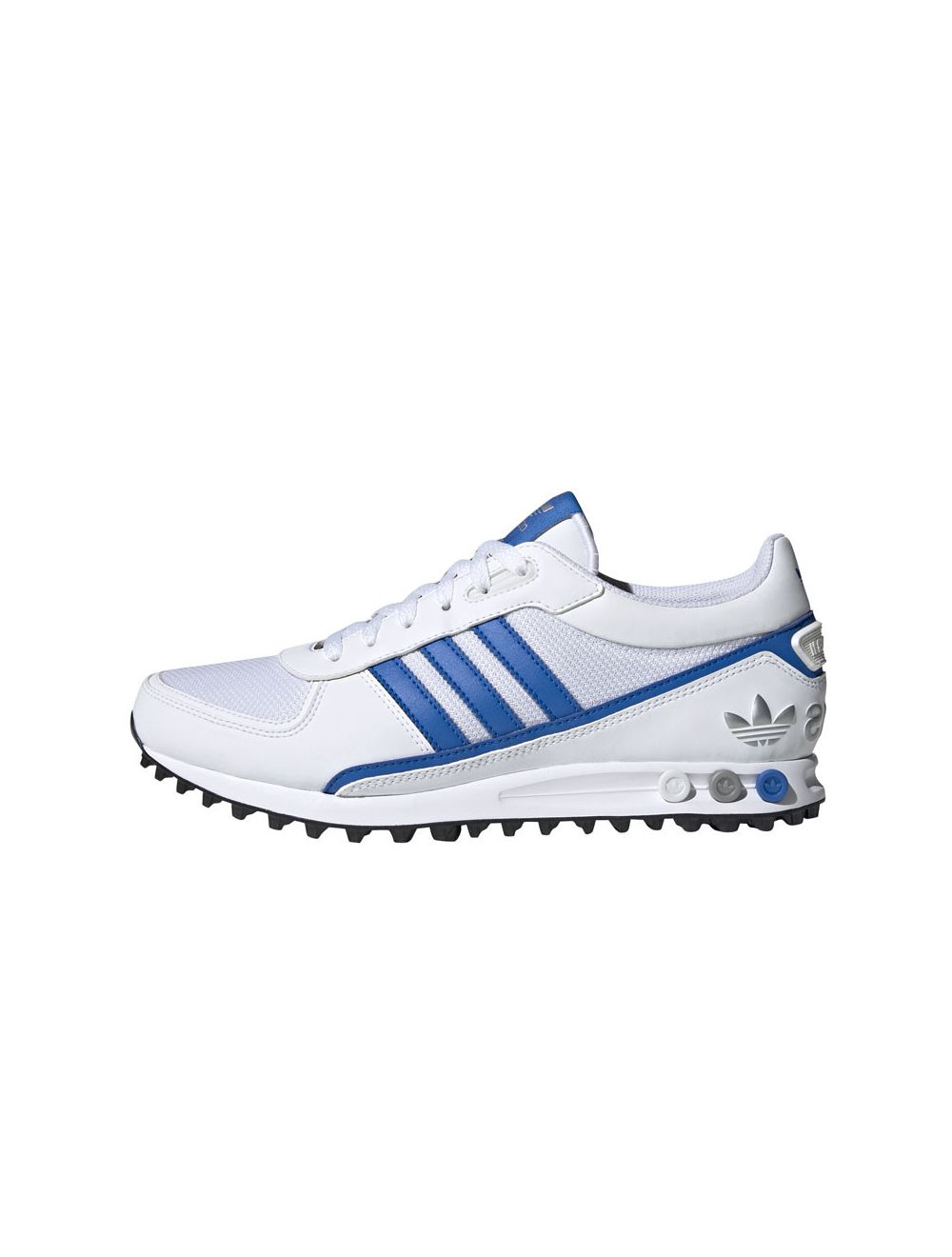 adidas la trainer white and blue