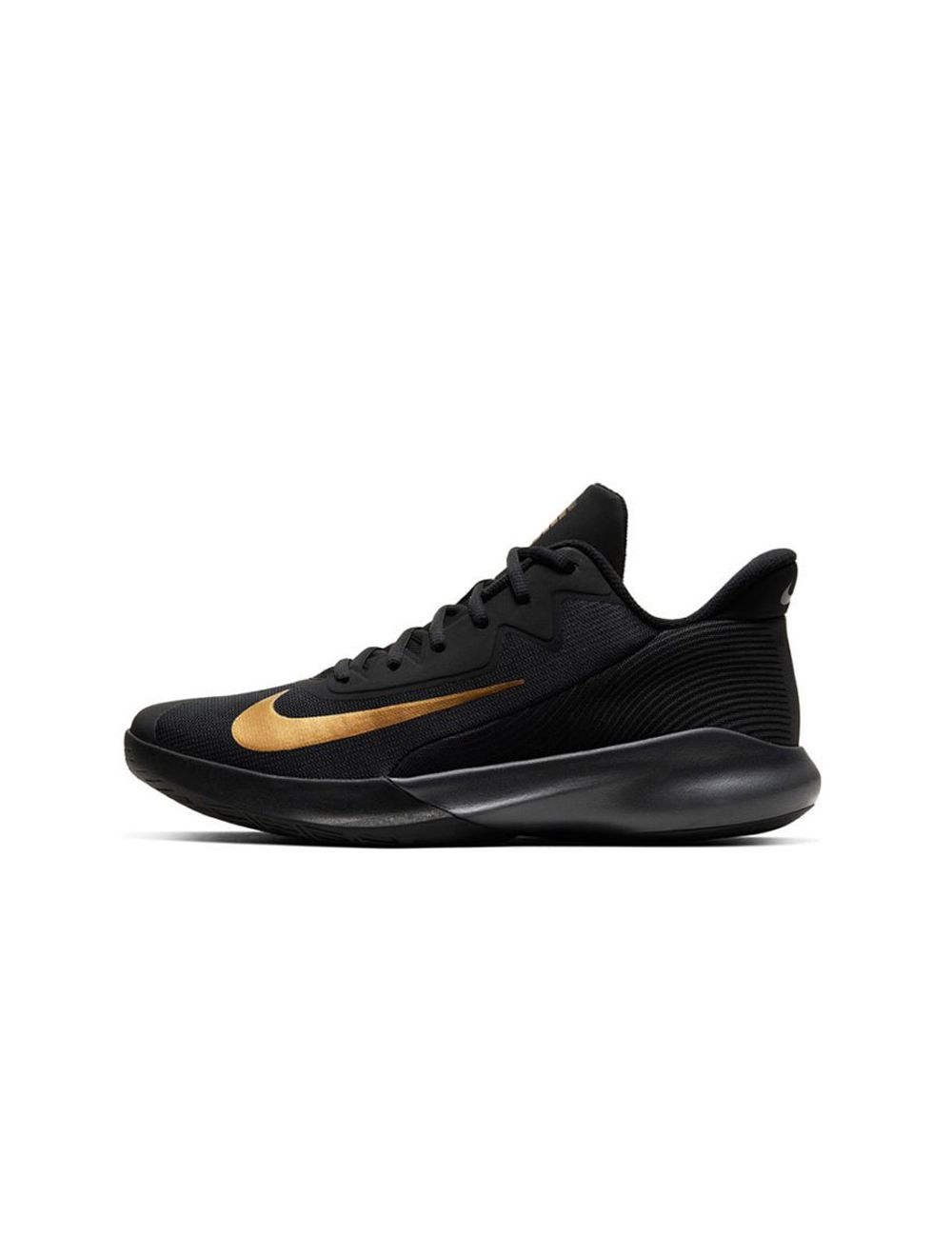 black and gold nike shoes