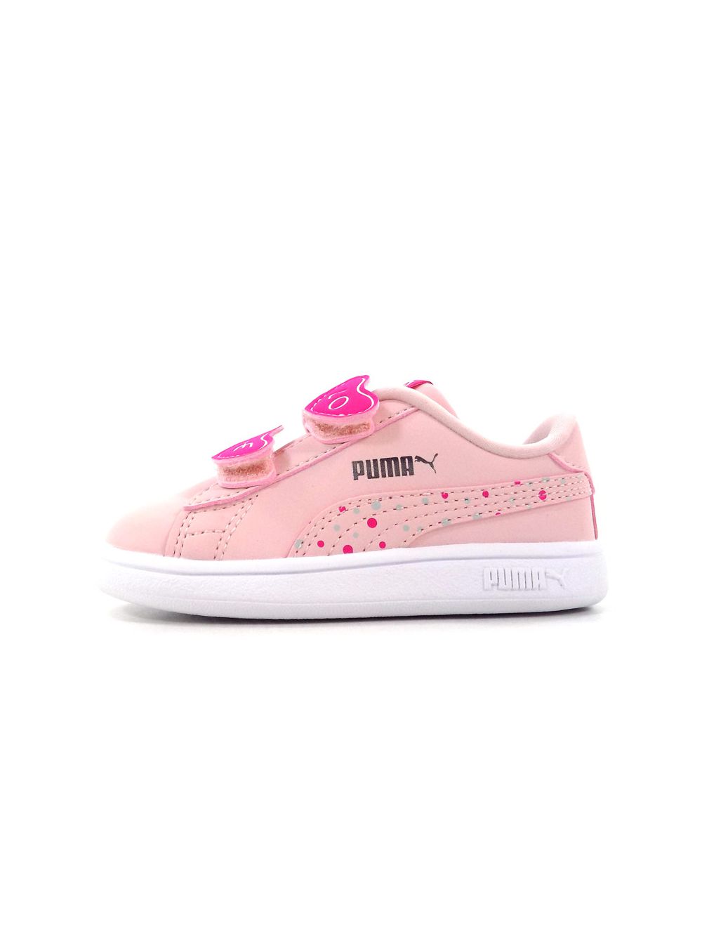 Puma Smash V2 Infants Sneaker Peach