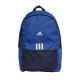 Shop adidas Performance Classic Badge of Sport 3 Stripes Backpack Blue Black at Side Step Online