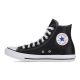 Shop Converse All Star Hi Leather Sneaker Mens Black White at Side Step Online