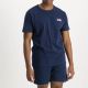 Shop ellesse Single Logo Calcio T-shirt Mens Dress Blue at Side Step Online