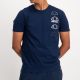 Shop ellesse Multi Front Back Print T-shirt Mens Dress Blue at Side Step Online