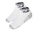 Shop ellesse Trainer Liner Logo Printed Socks Mens White at Side Step Online