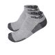 Shop ellesse Trainer Liner Socks Mens White Grey Black at Side Step Online