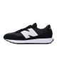 Shop New Balance 237 Mens Sneaker Black White at Side Step Online