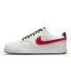 Shop Nike Court Vision Lo Mens Sneaker Better Sail Red at Side Step Online