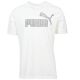 Shop Puma MS No.1 Graphic Logo T-shirt Mens Clean White at Side Step Online