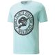 Shop Puma Qualifier Short Sleeve T-shirt Mens Eggshell Blue at Side Step Online