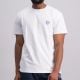 Shop Sergio Tacchini Tennis Printed T-shirt Mens Brilliant White at Side Step Online