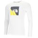 Shop The North Face Triangle Box Long Sleeve Top Mens White at Side Step Online