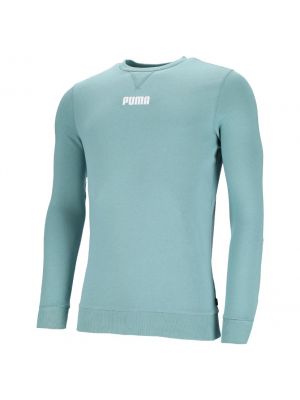 Shop Puma Modern Basic Crew Sweater Mens Min Blue at Side Step Online
