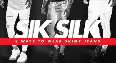 3 Ways to Wear SikSilk Distressed Skinny Jeans for Men